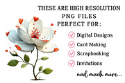 Whimsical Valentine Rose Clipart, an Illustration by OK Design (Thumbnail 6 of 6)