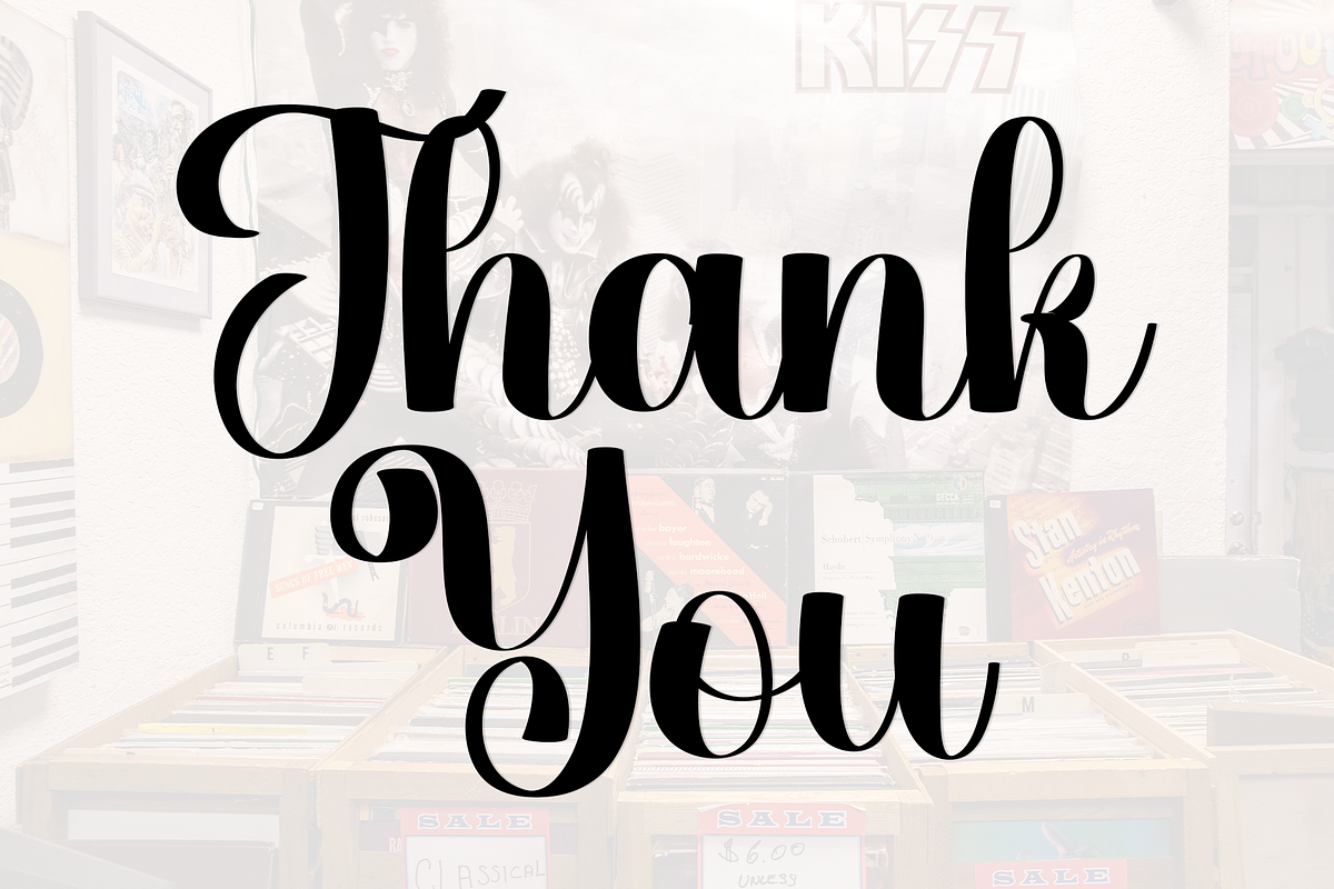 Vintage Groovy, a Handwritten Font by InermediaSTUDIO (Photo 6 of 8)