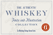 Whiskey Fonts Bundle, a Sans Serif Font by The Old Type Foundry (Thumbnail 1 of 7)