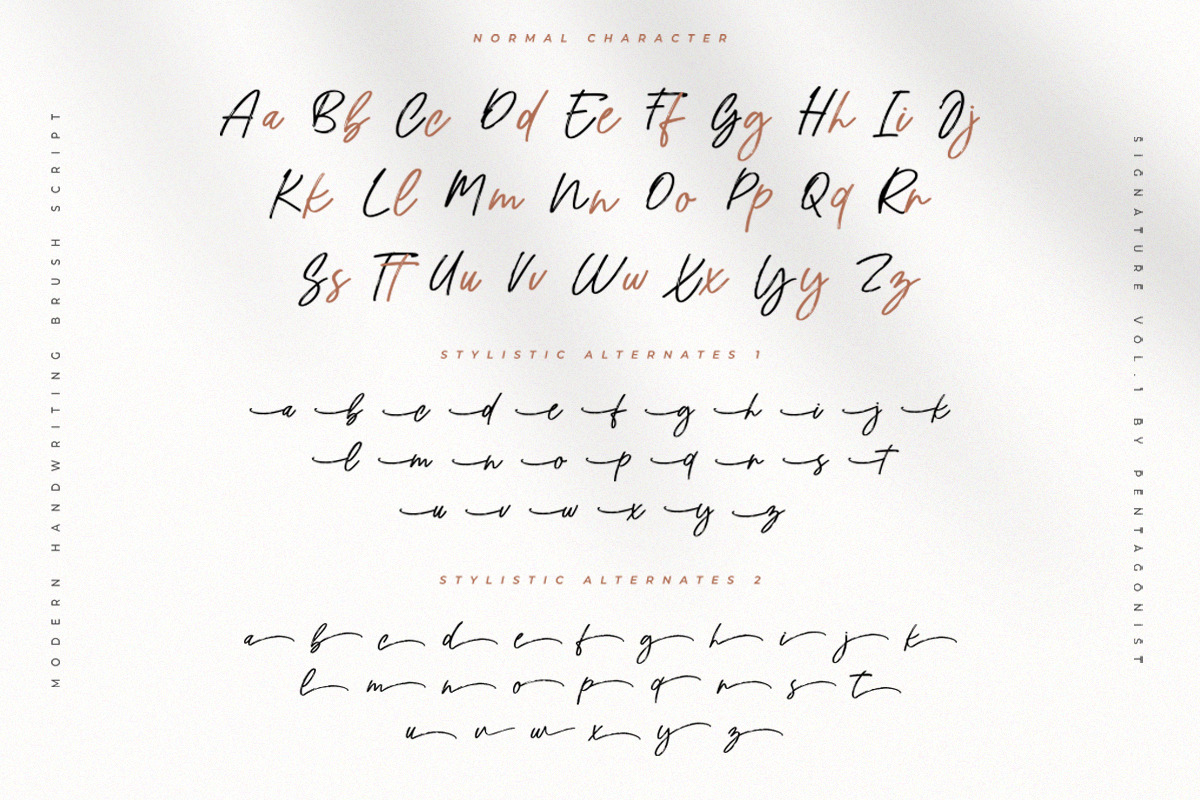 Youthful | Signature Script Font, a Script Font by Pentagonistudio (Photo 11 of 11)