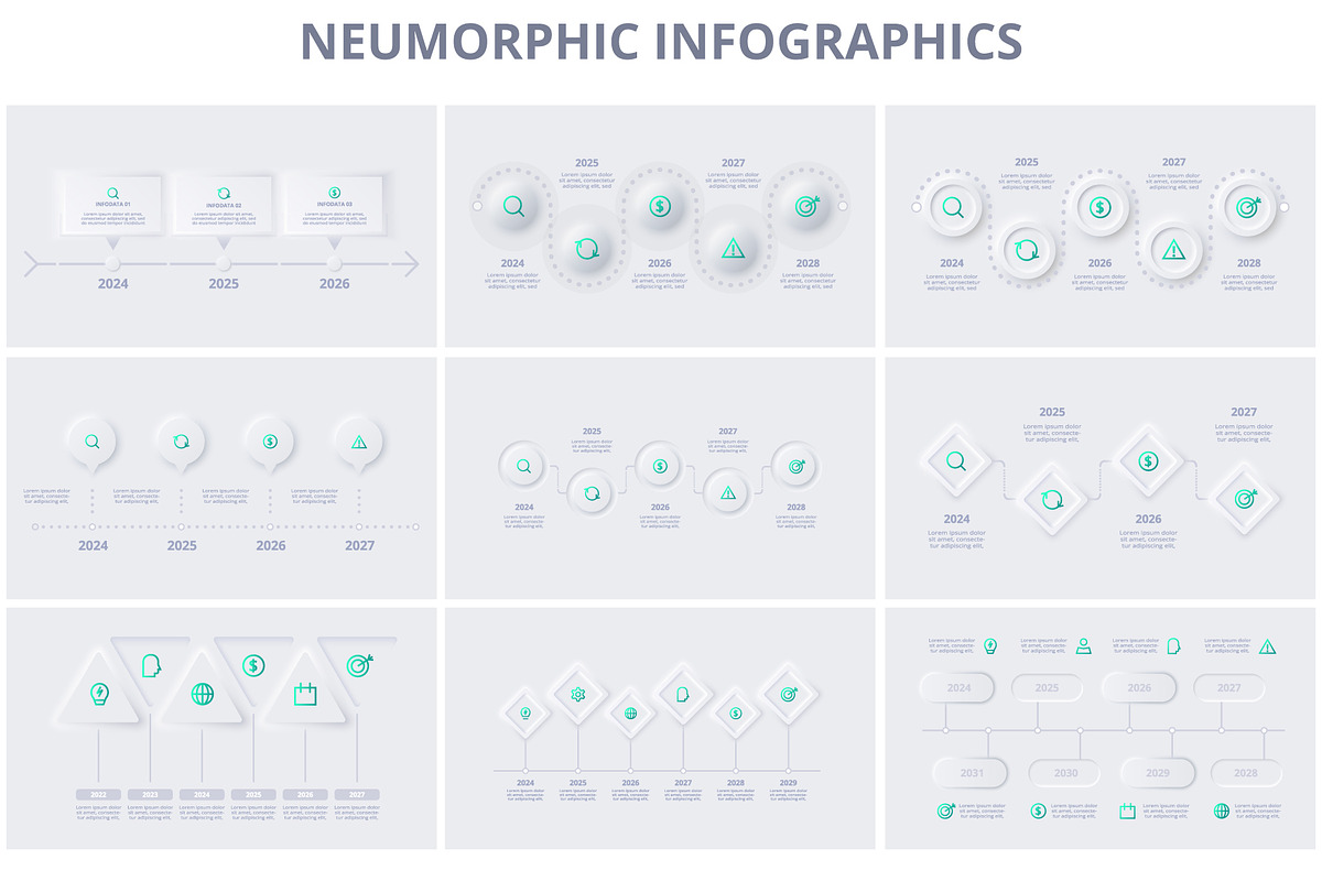 Canva Neumorphic Template 2 preview 3