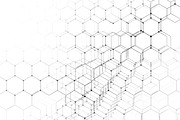 Chemistry 3D pattern on white, a Healthcare Illustration by VectorShop (Thumbnail 2 of 6)