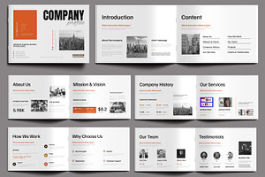 Company Profile Brochure Template