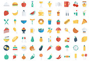 Food and Drink Sticker icons, an Icon by Dinosoftlabs (Thumbnail 2 of 2)