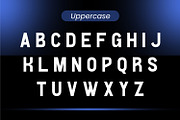 Gladsky - Sans Serif Display Font, a Sans Serif Font by Rishsketch (Thumbnail 9 of 15)