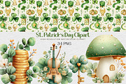 St. Patrick's Day Clipart, an Illustration by DreamCafeArt (Thumbnail 1 of 8)