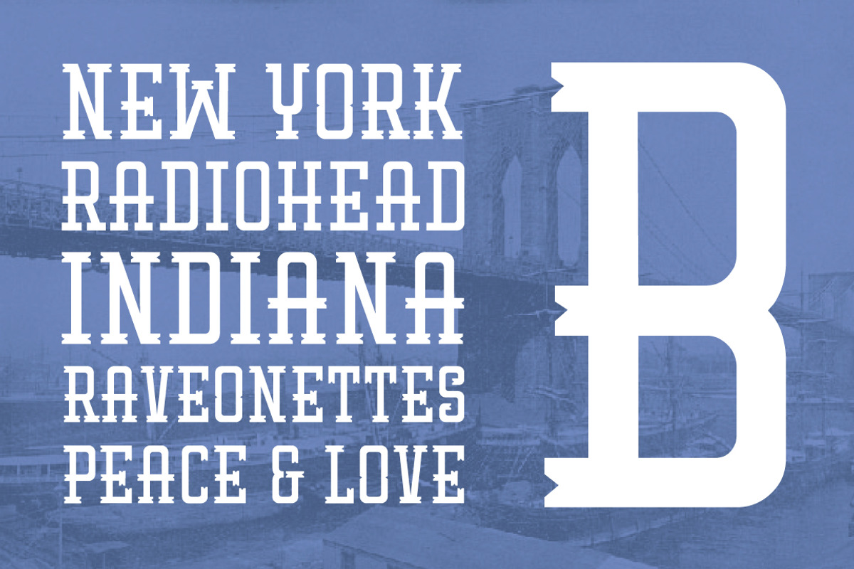 Fellars Typeface preview 2