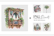 Moroccan Garden Seamless Pattern, a Pattern Graphic by Fabrivo (Thumbnail 3 of 10)