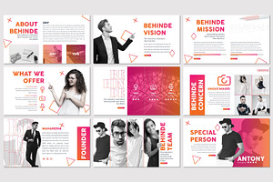 Behinde - Powerpoint Template