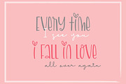 Excites Valentine - Font Duo, a Handwritten Font by AnningArts (Thumbnail 2 of 7)