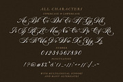 La Graziela - Copperplate Font, a Script Font by Letterhend Studio (Thumbnail 8 of 9)