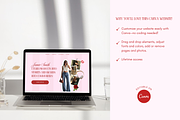 UGC Portfolio Canva Website Template, a Landing Page Template by GlamWebDesigns (Thumbnail 5 of 8)