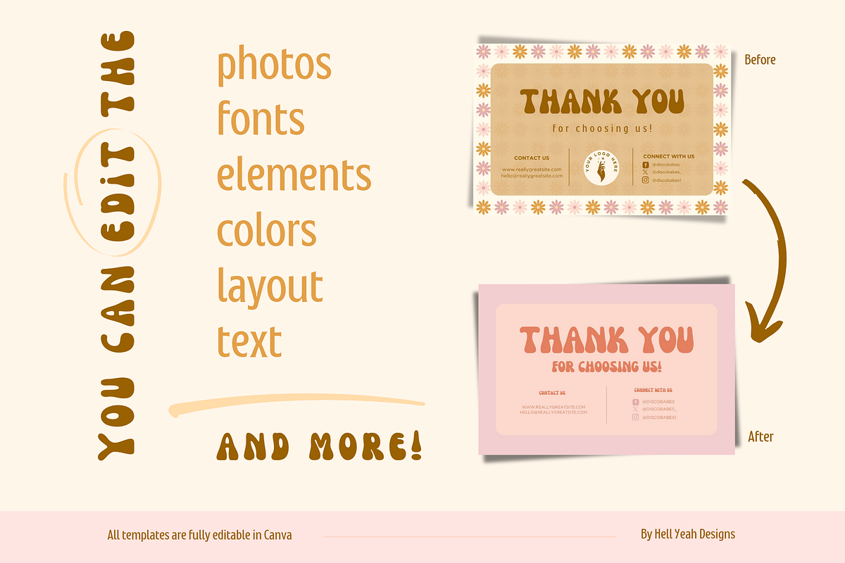 Ultimate Retro Branding Bundle, a Branding & Logo Template by Hell Yeah Designs (Photo 9 of 11)