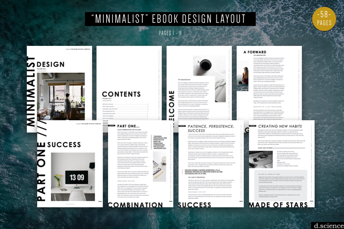 4X Ebook Bundle Templates  | 67% Off, a Magazine Template by Template Monkey @dscience (Photo 20 of 43)