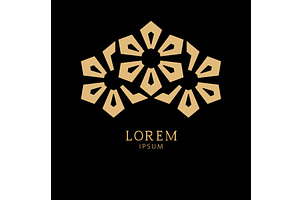 Abstract floral symbol. Graphic, an Object Graphic by RODINA