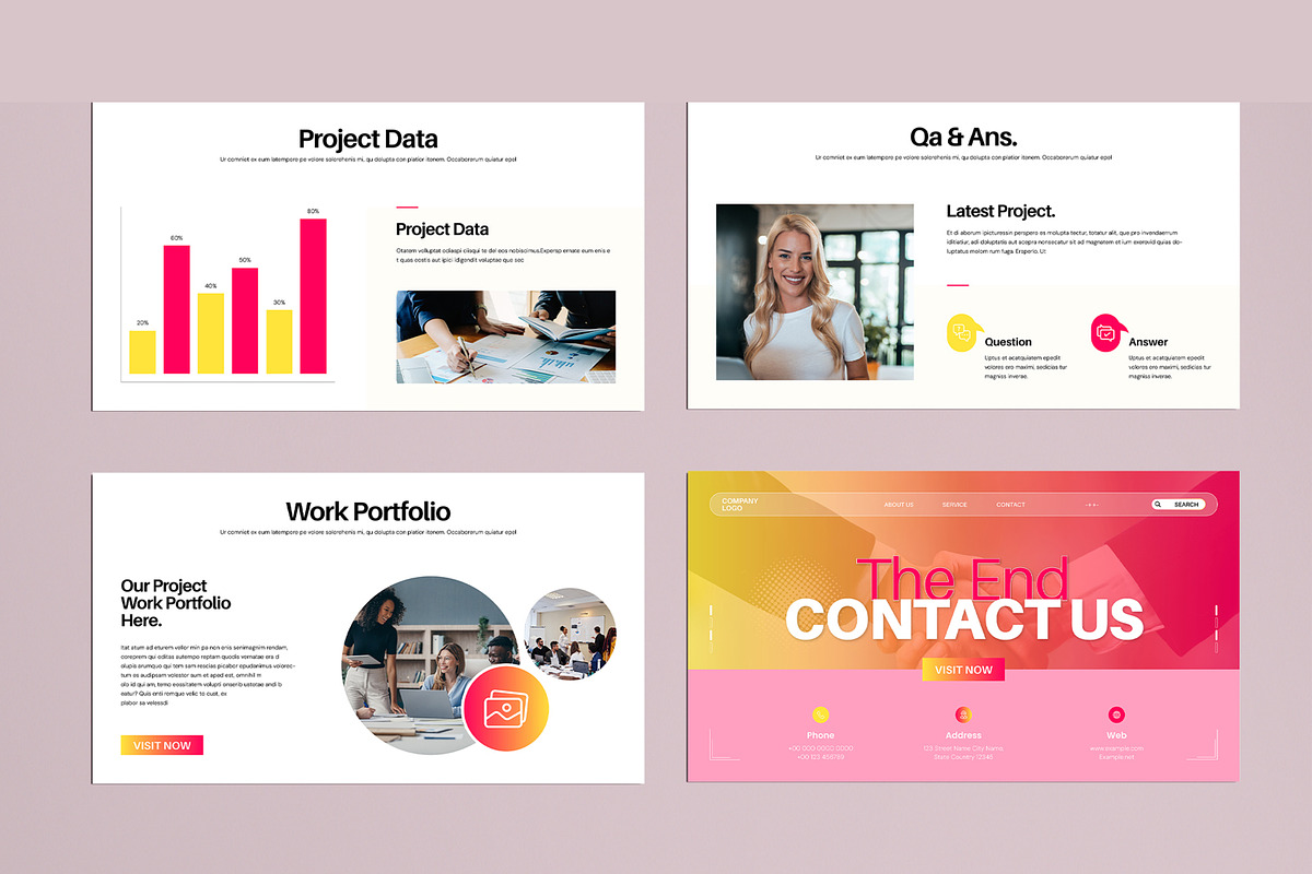 Project Proposal Presentation Design, a Presentation Template by MightyDesign (Photo 5 of 8)