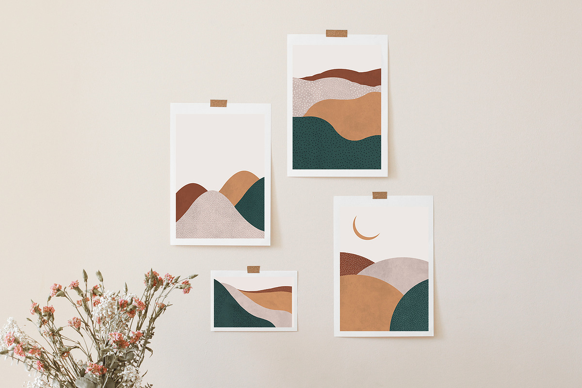 Landscape Creation Kit, a Texture Illustration by Basia Stryjecka (Photo 9 of 13)