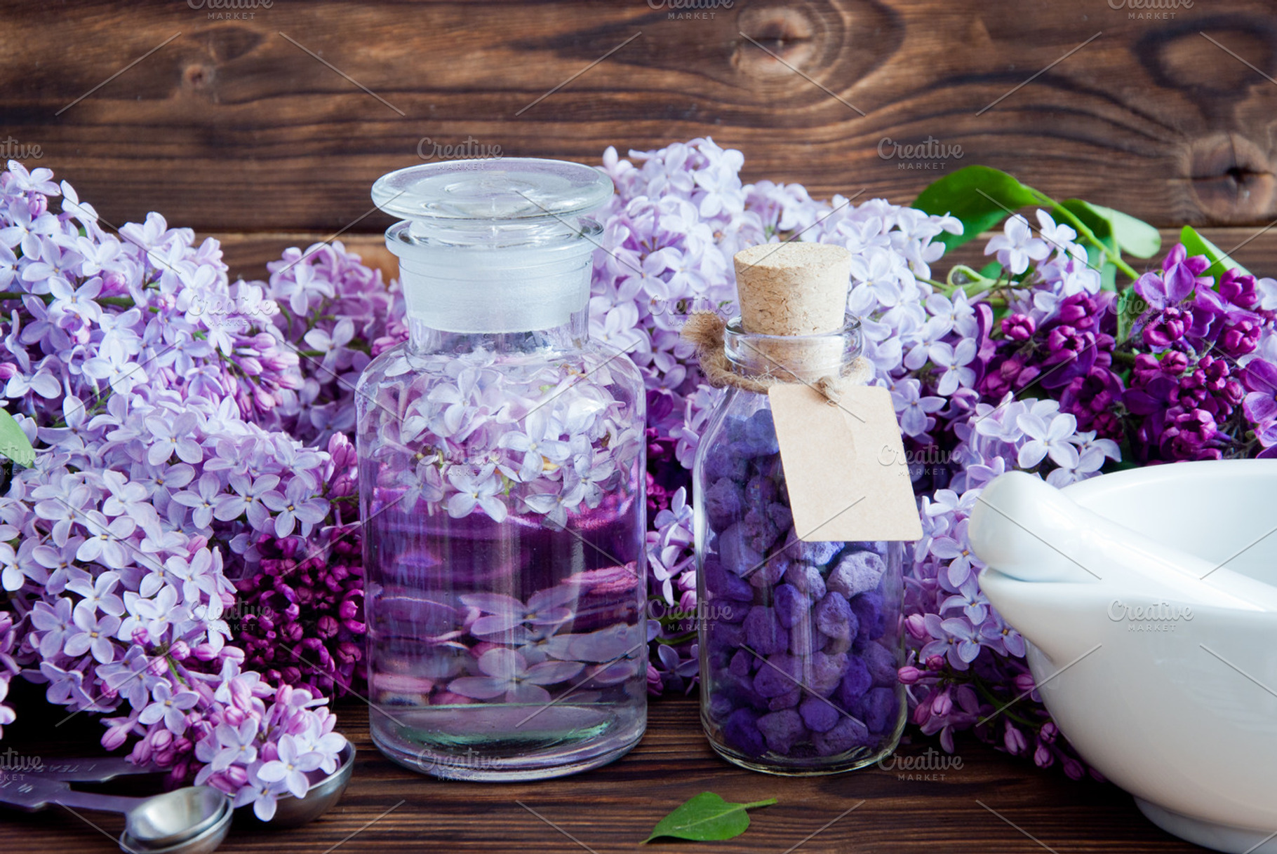 Fresh lilac flower petals containing aromatherapy, beautiful, and beauty, a Nature Photo by letterberry