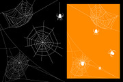 Spider Webs (clip art, EPS, PNG), an Object Graphic by Sveta Aho (Thumbnail 2 of 2)