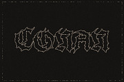 GRIMOIRE BLACKLETTER TYPEFACE, a Blackletter Font by CONTRIVEDAZE (Thumbnail 3 of 6)