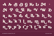 Nolkair - Bold Swashes Retro Serif, a Serif Font by Typia Nesia (Thumbnail 4 of 15)