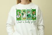 St Patricks Day Funny Goose PNG, a Graphic by Vector Portal (Thumbnail 8 of 9)