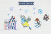 Cute Victorian mice illustrations, a Background Graphic by Art by Lady Natali (Thumbnail 12 of 18)