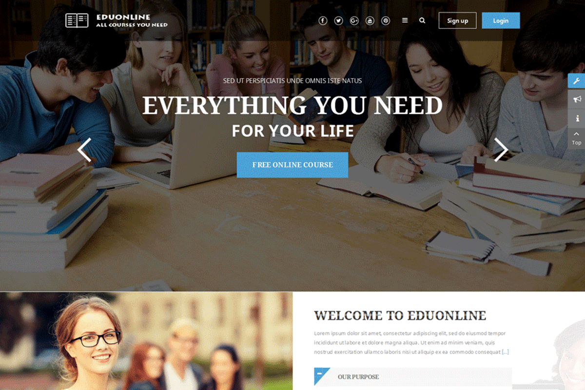 Eduonline | Joomla Education Theme, a Websites & App Template by SmartAddons (Photo 3 of 4)