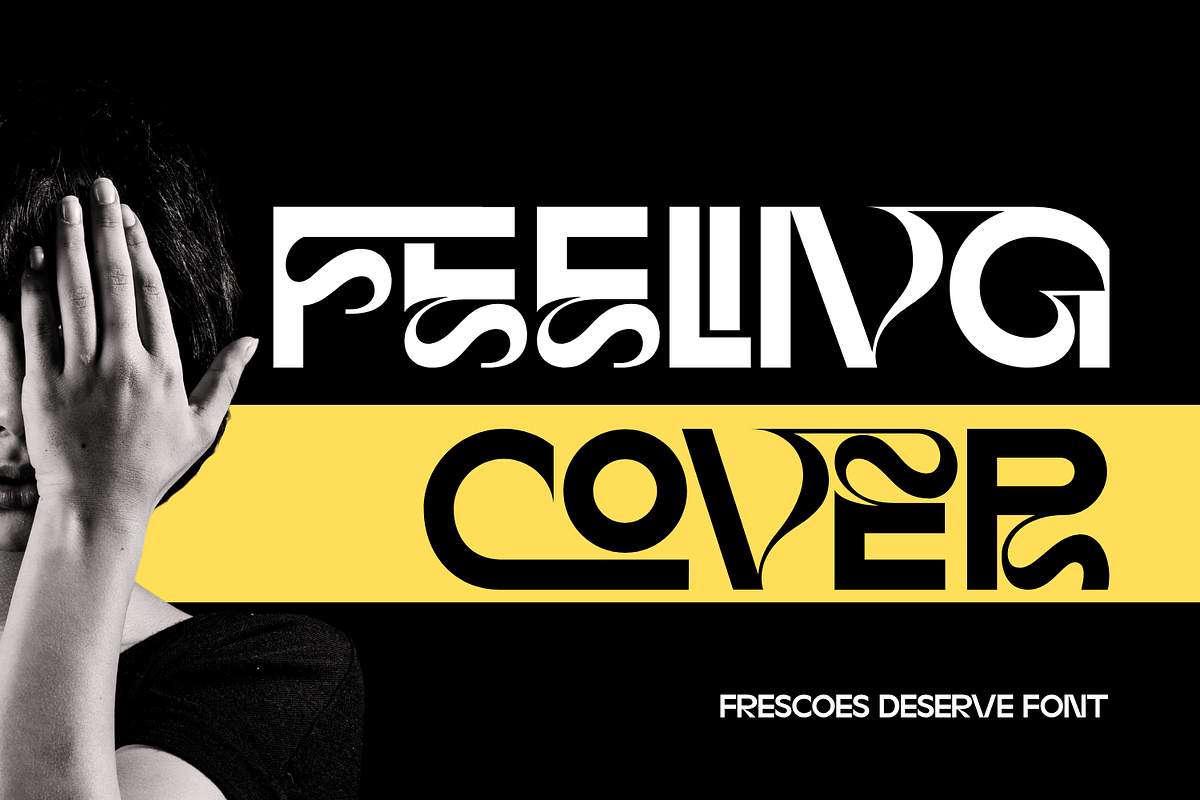 Frescoes Deserve - Geometric Font, a Sans Serif Font by 177Studio (Photo 6 of 8)