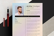 Editable Resume with Icons & Section, a Resume Template by ResumeInventor (Thumbnail 4 of 6)