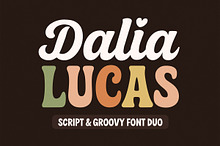 Dalia Lucas - Script Groovy Font Duo