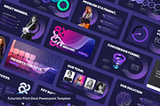 Pitch deck - Dark theme business, a Presentation Template by anchor_point_heshan (Thumbnail 1 of 6)