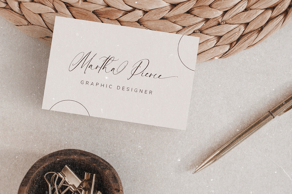 Brown Amsonia, a Script Font by Nathatype (Photo 5 of 10)