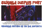 Semulla - Trippy Liquid Font, a Handwritten Font by tebaltipislab (Thumbnail 4 of 10)