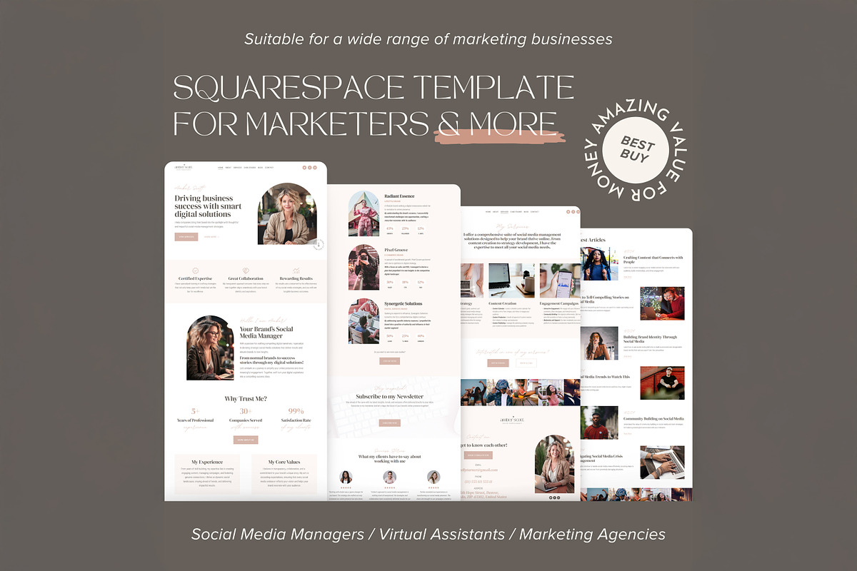 Squarespace Website Marketing preview 5