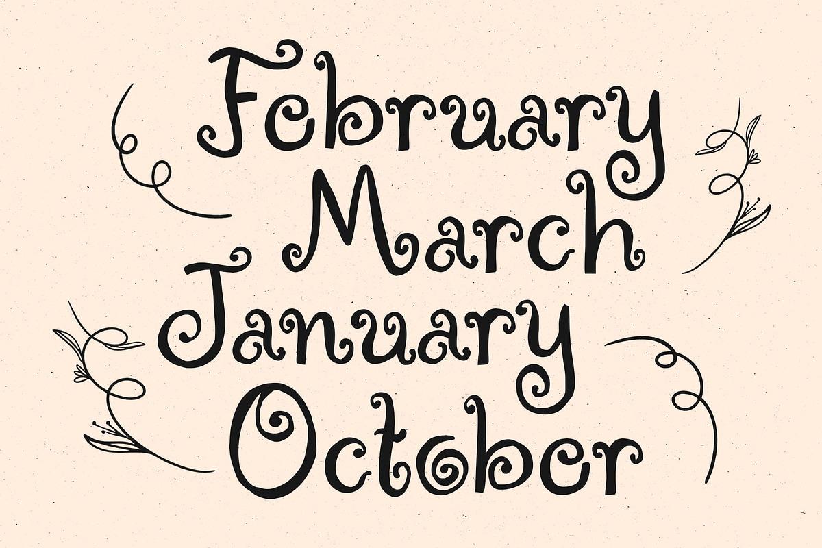 CS Layne – Whimsical Font, a Handwritten Font by Craft Supply Co. (Photo 2 of 8)