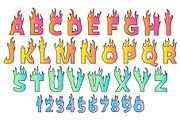 Fire Komaiza, a Script Font by Dz Akali (Thumbnail 2 of 2)