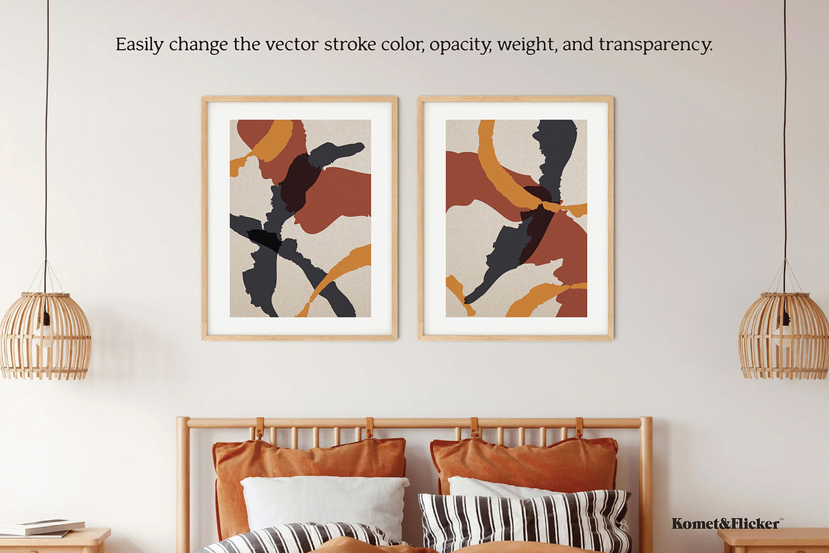 Vector Ink Calligraphy Brushes, a Brush Add-On by Komet & Flicker (Photo 12 of 12)