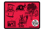 Death & Beyond Vol. 1 - Stamp Set, a Brush Add-On by LA Studio Sthlm (Thumbnail 3 of 6)