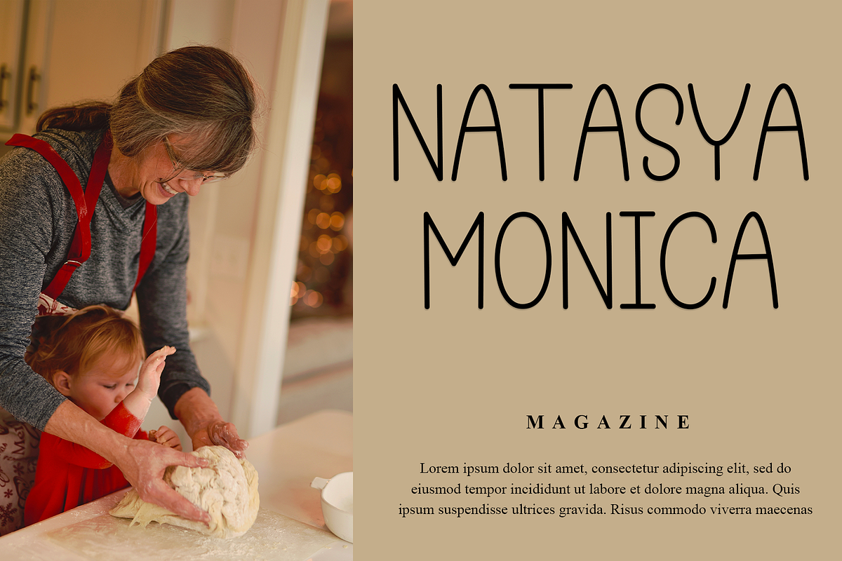 Elegant Homemade, a Sans Serif Font by FreshTypeINK (Photo 6 of 8)