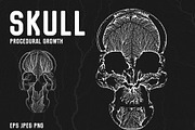 The Skull Growth, a Decorative Illustration by GarryKillian (Thumbnail 1 of 6)