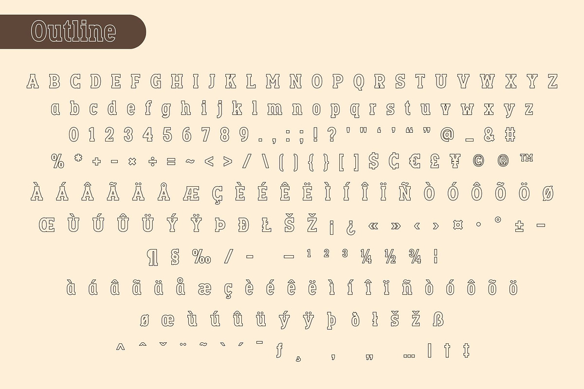 Fox Granite Font, a Slab Serif Font by Fox7 By Rattana (Photo 12 of 13)