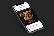 Birthday Flyer, a Flyer Template by Artolus (Thumbnail 2 of 2)