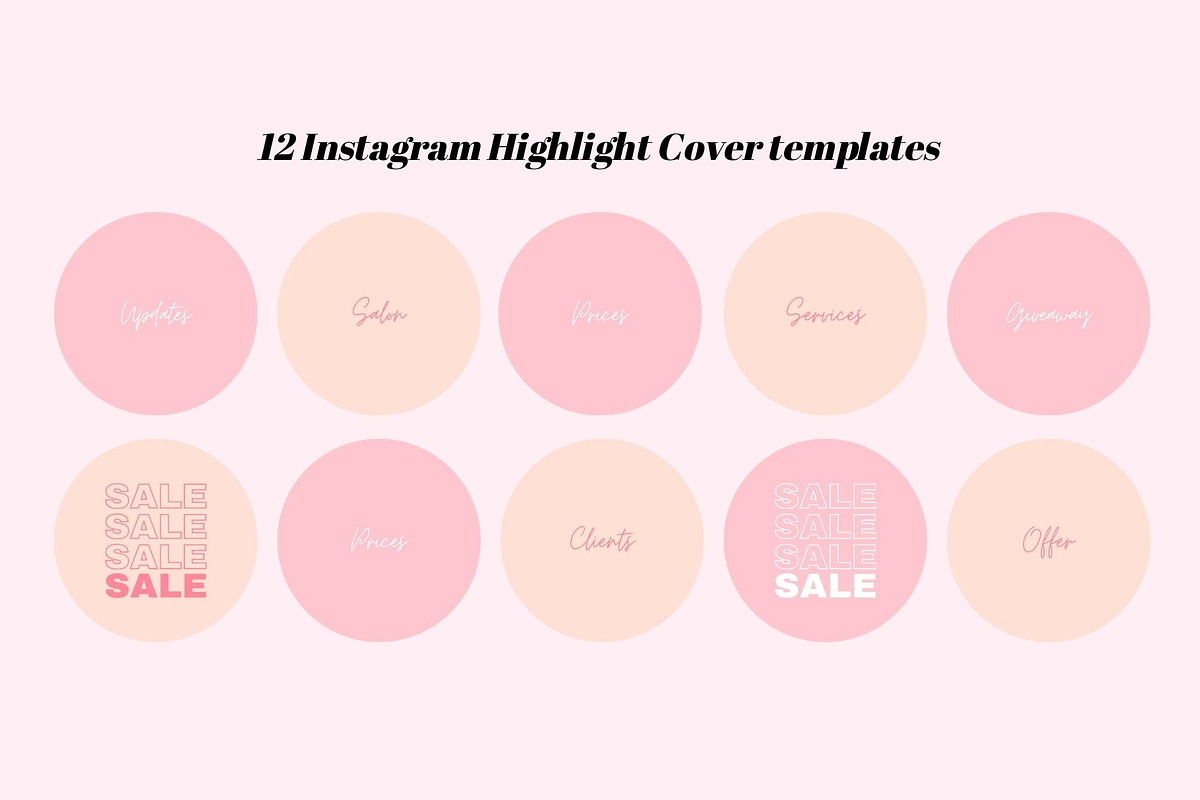 Beauty Instagram Templates Canva, a Social Media Template by Deepa Template Studio (Photo 15 of 19)