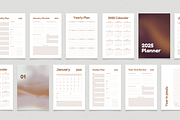 2025 Digital Planner Printable A4, a Print Template by The Chaos Project (Thumbnail 6 of 8)