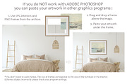 BOHO HOME Wall&Frame Mockups, a Poster Template by MyHomeMockups (Thumbnail 11 of 12)