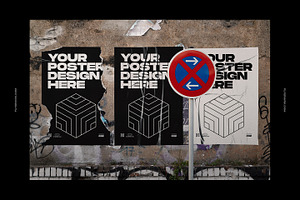 Urban Poster Wall Mockups