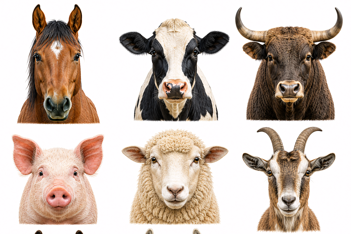 Wild Animals Illustration Clipart, an Animal Illustration by Wowly Design (Photo 7 of 20)