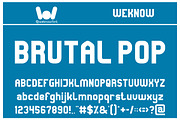 Joke font, a Sans Serif Font by weknow (Thumbnail 3 of 5)