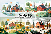 Country Life, a Decorative Illustration by Digital Art Creations (Thumbnail 2 of 6)
